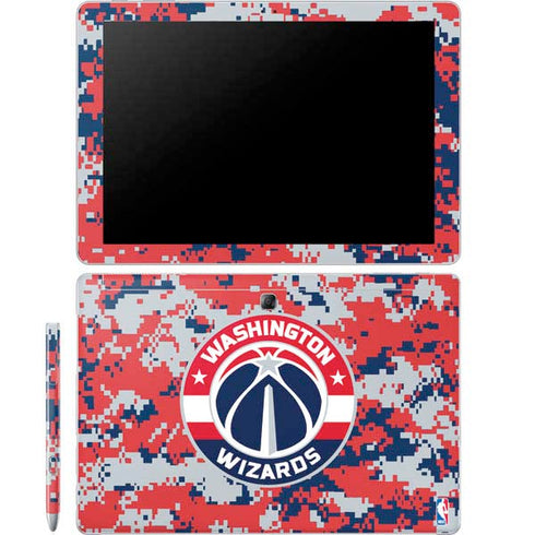 NBA Washington Wizards Camo Digi Galaxy Book 12in Skin